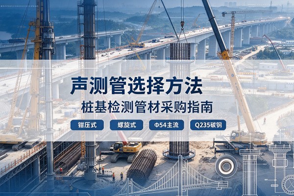 新罗声测管选型标准