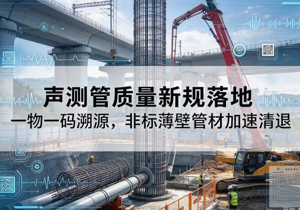 新罗声测管质量新规落地，一物一码溯源，非标薄壁管材加速清退