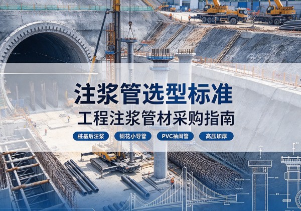 新罗注浆管选型标准